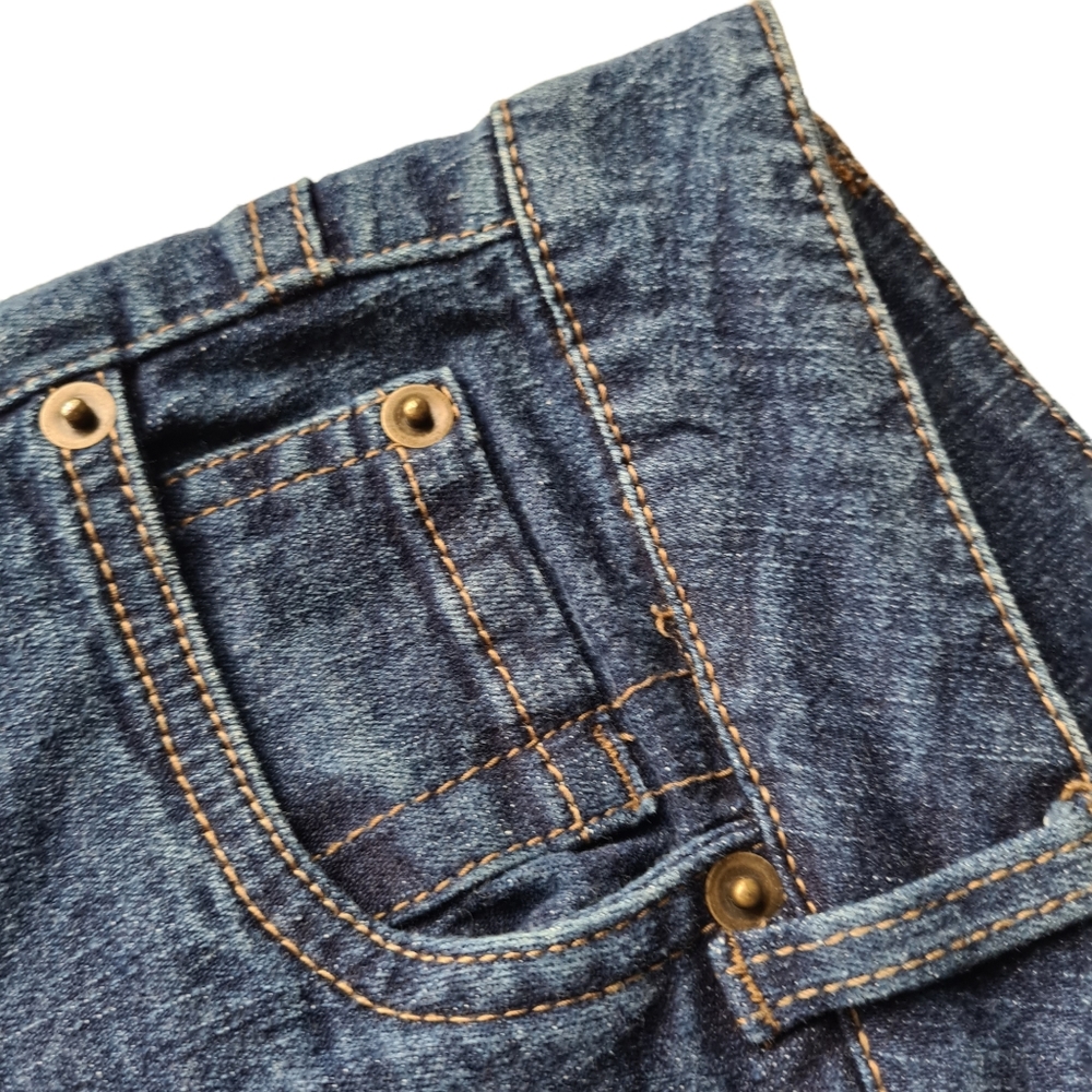 Vintage Carla Zampatti 10 Women's Bootcut Denim Blue Jeans - Picture 5 of 10